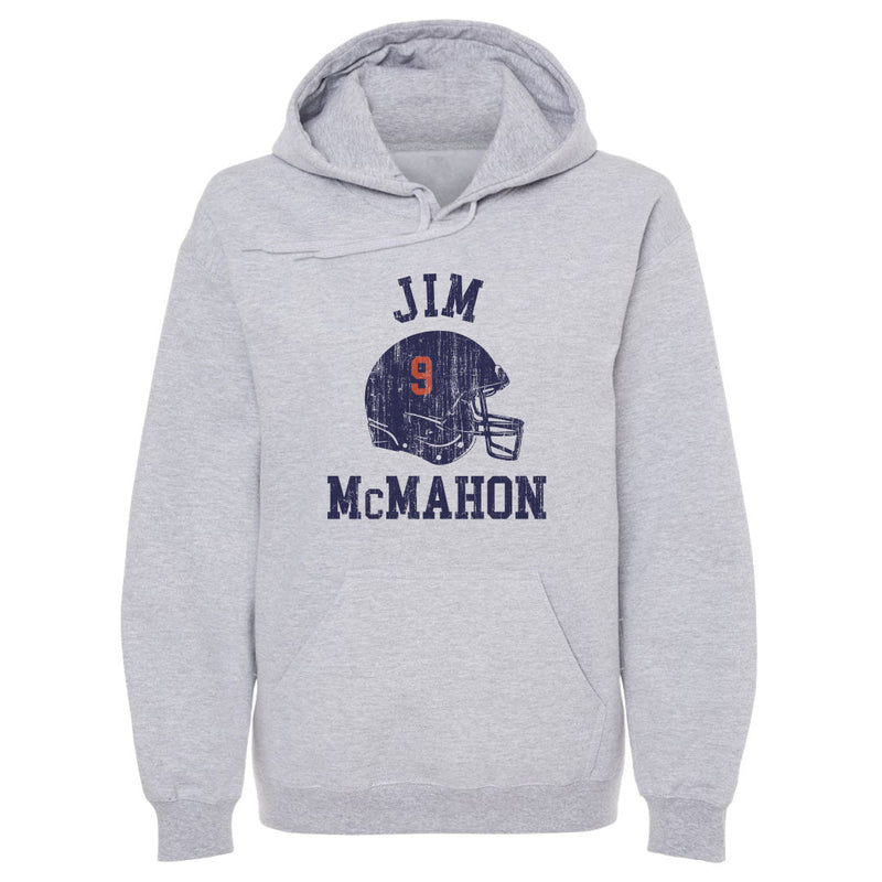 Hoodie featuring design named Jim McMahon Chicago Helmet Font, product image 1 of 2