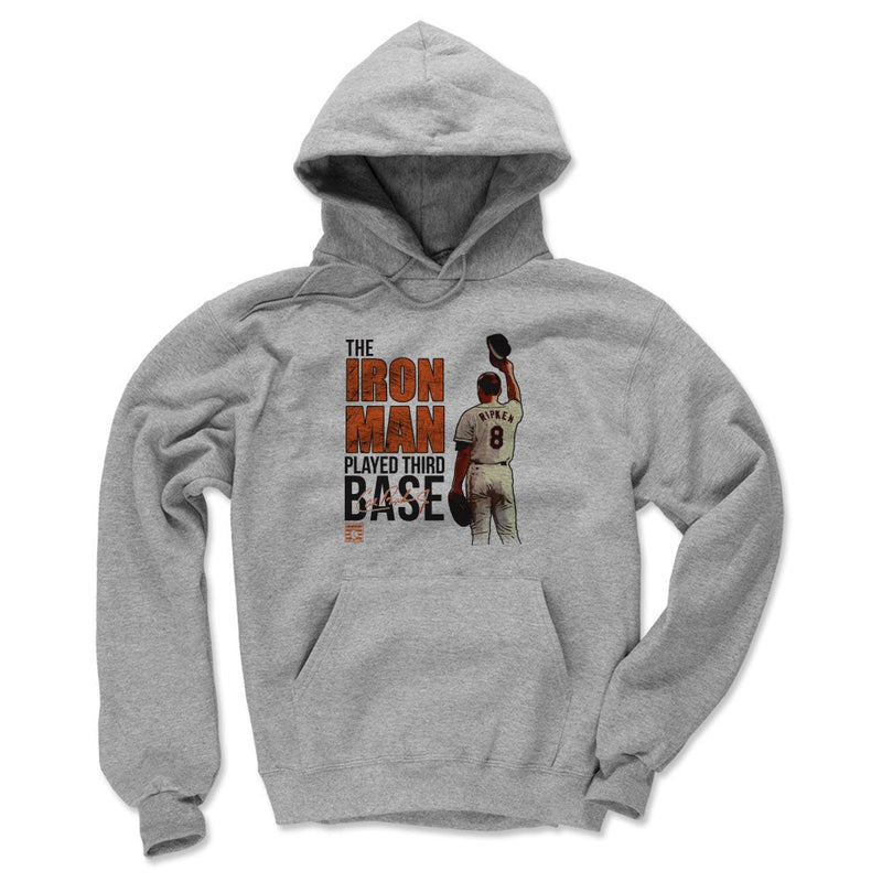 Hoodie featuring design named Cal Ripken Jr. Ironman O, product image 1 of 3