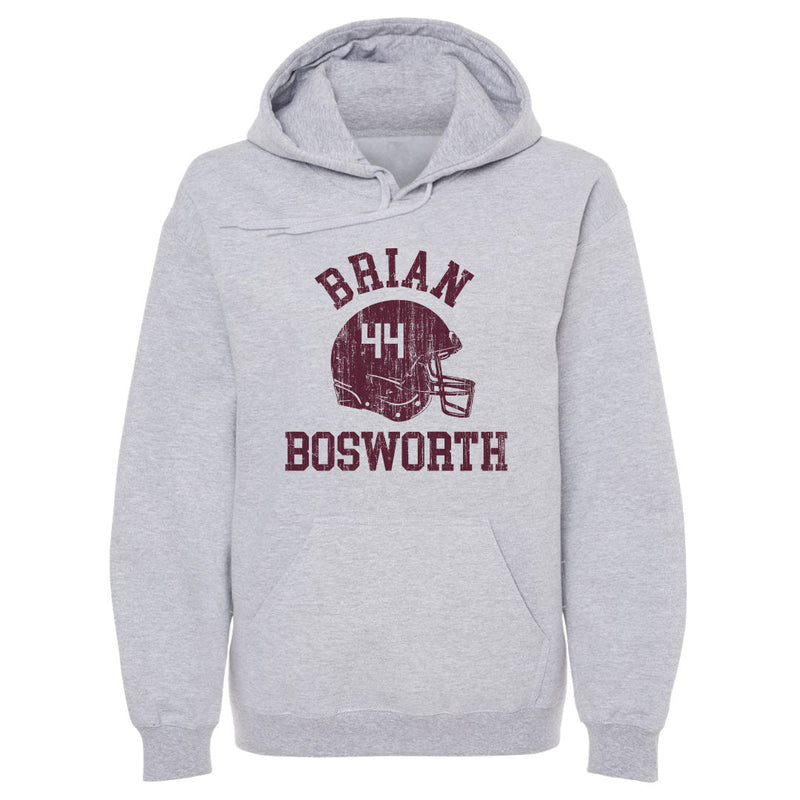 Hoodie featuring design named Brian Bosworth Oklahoma Helmet Font, product image 1 of 2
