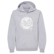 Heather gray hoodie featuring a large white basketball with the text 'A.J. GREEN' in black across it, with 'MILWAUKEE BASKETBALL' text and number 20 in white.