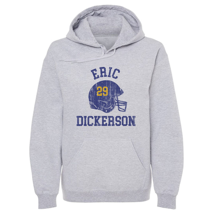 Eric Dickerson Los Angeles R Helmet Font