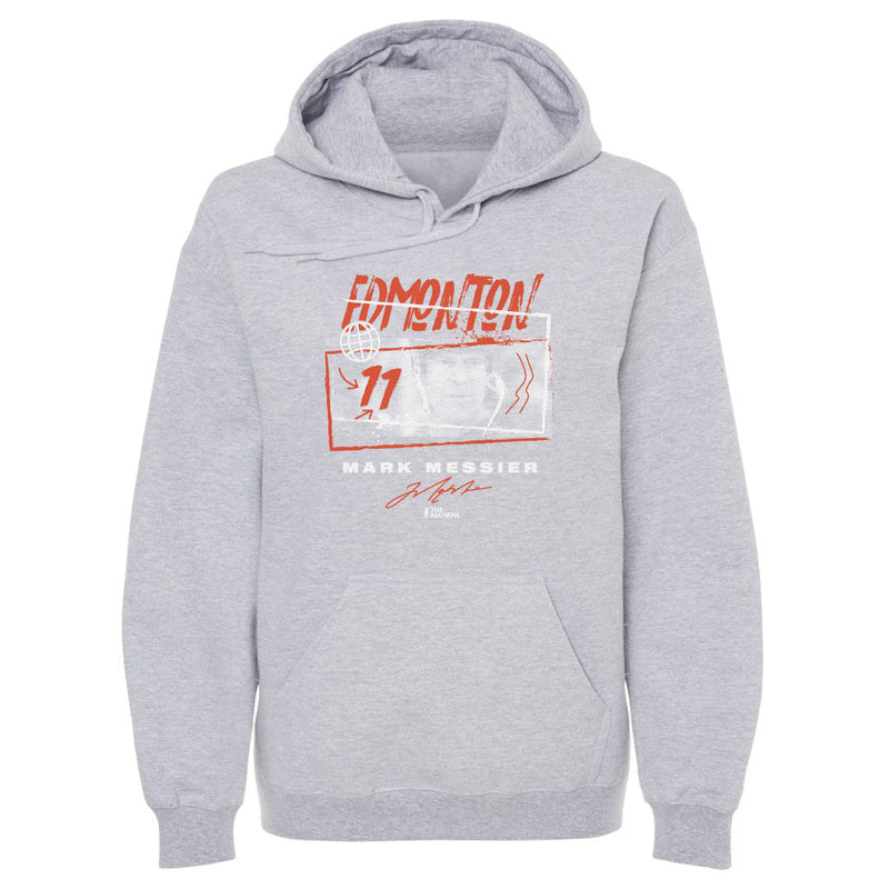 Hoodie featuring design named Mark Messier Edmonton Tones WHT, product image 2 of 2