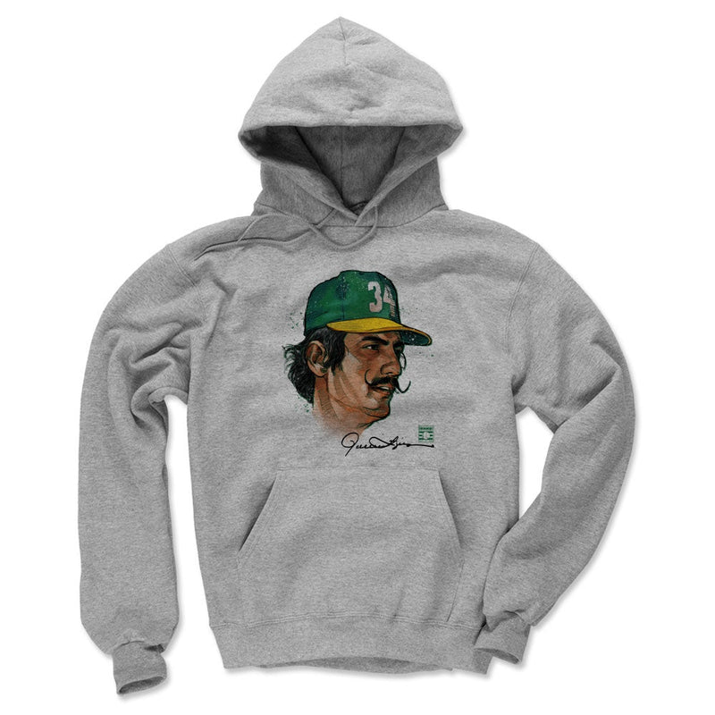 Hoodie featuring design named Rollie Fingers Bust G, product image 2 of 3