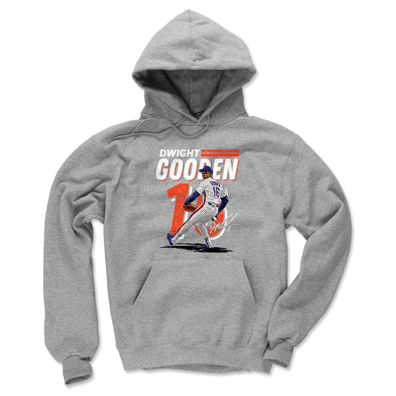 Hoodie featuring design named Dwight Gooden Dash WHT, product image 1 of 2