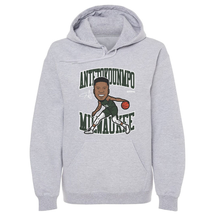 Giannis Antetokounmpo Milwaukee Toon WHT