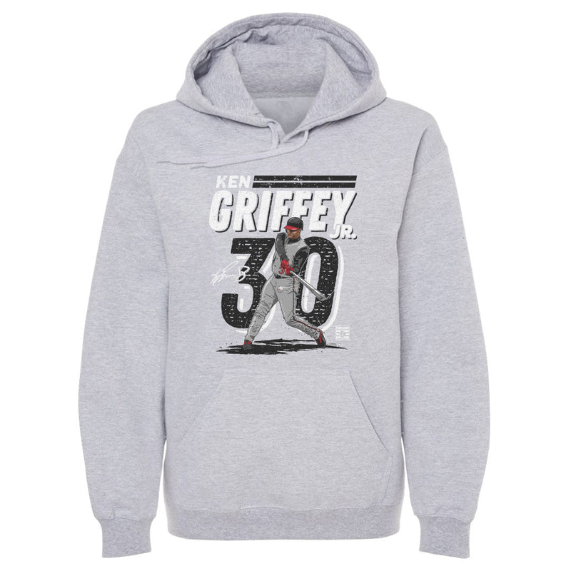 Hoodie featuring design named Ken Griffey Jr. Cincinnati Dash WHT, product image 2 of 2