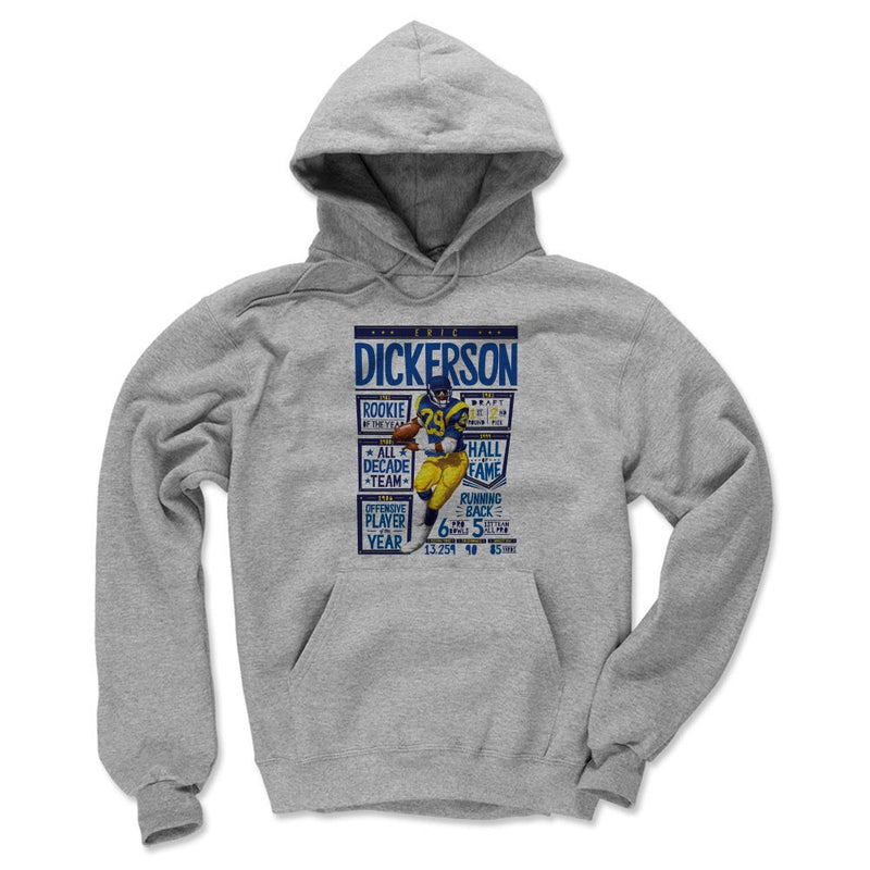 Hoodie featuring design named Eric Dickerson Stats B, product image 3 of 3