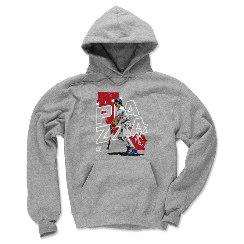 Hoodie featuring design named Mike Piazza Player Map WHT, product image 2 of 2