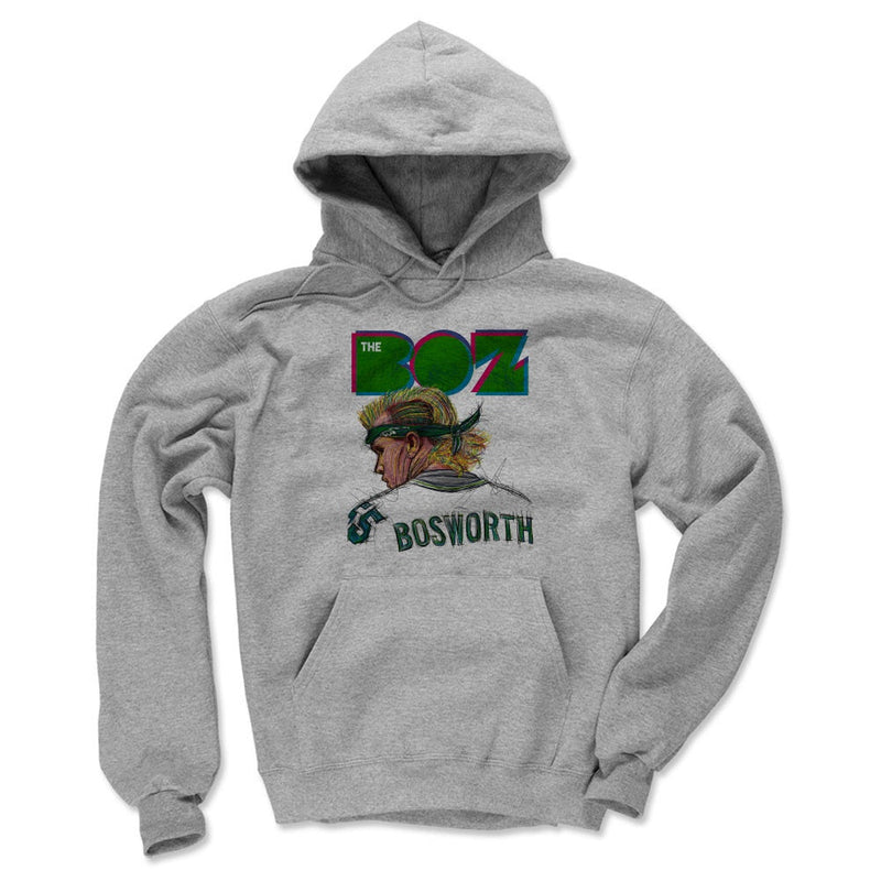 Hoodie featuring design named Brian Bosworth Neon G, product image 2 of 3