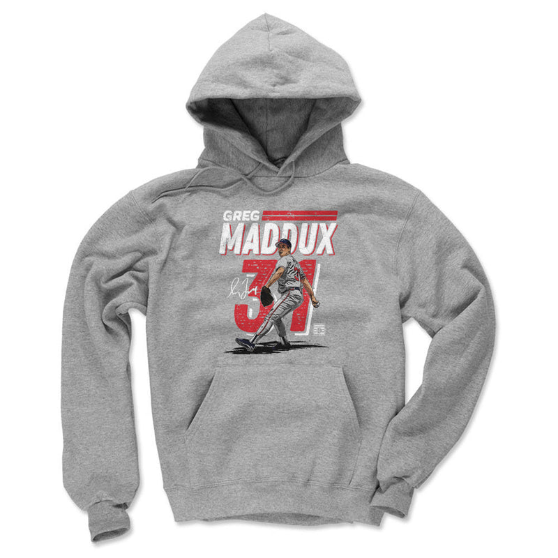 Hoodie featuring design named Greg Maddux Atlanta Dash WHT, product image 1 of 2