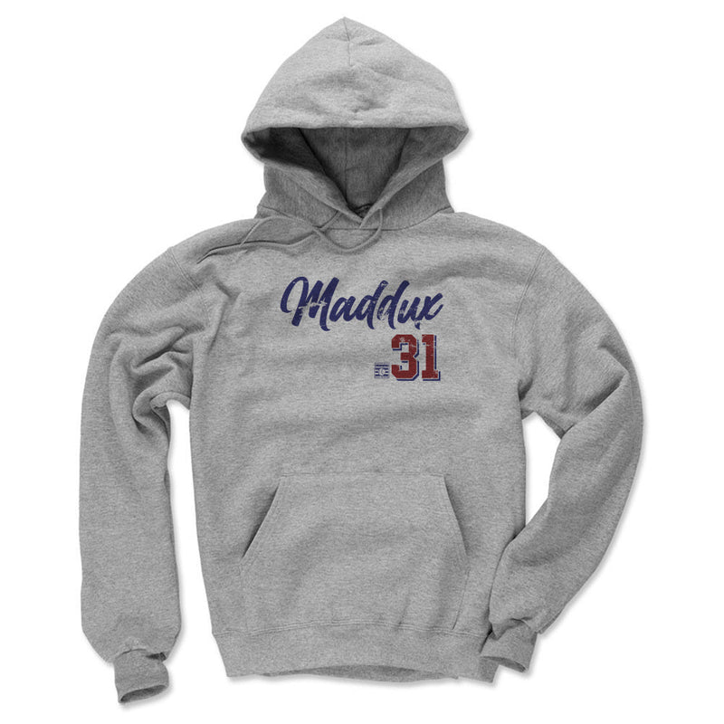 Hoodie featuring design named Greg Maddux Chicago Script, product image 1 of 3