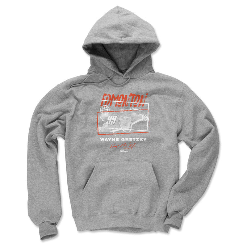 Hoodie featuring design named Wayne Gretzky Edmonton Tones WHT, product image 1 of 2