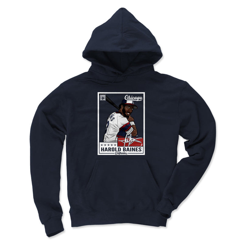 Hoodie featuring design named Harold Baines Throwback Card WHT, product image 1 of 2
