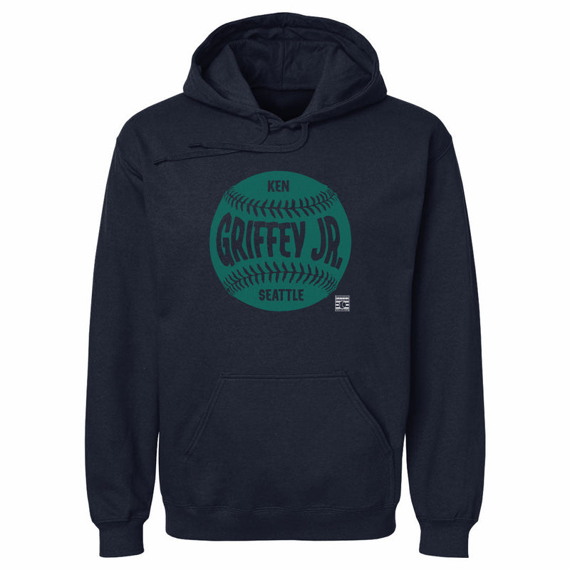 Hoodie featuring design named Ken Griffey Jr. Seattle Baseball WHT, product image 1 of 2