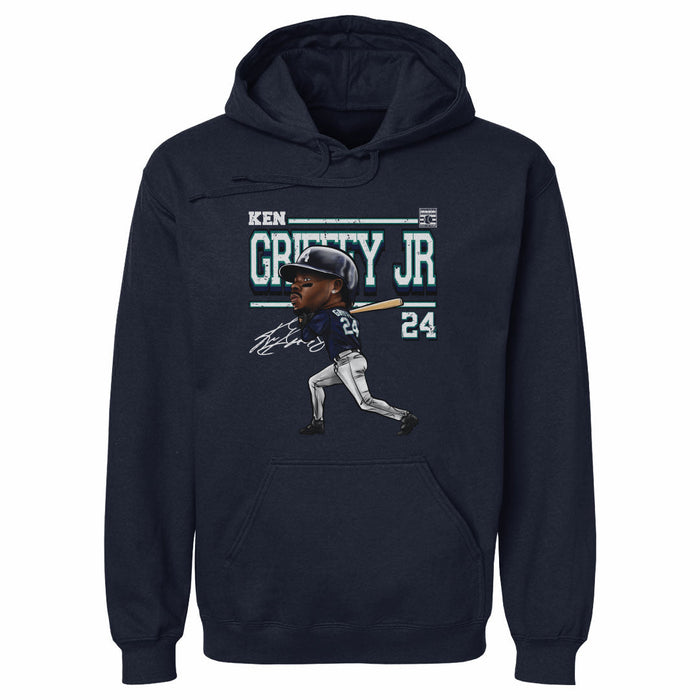 Ken Griffey Jr. Seattle Cartoon WHT