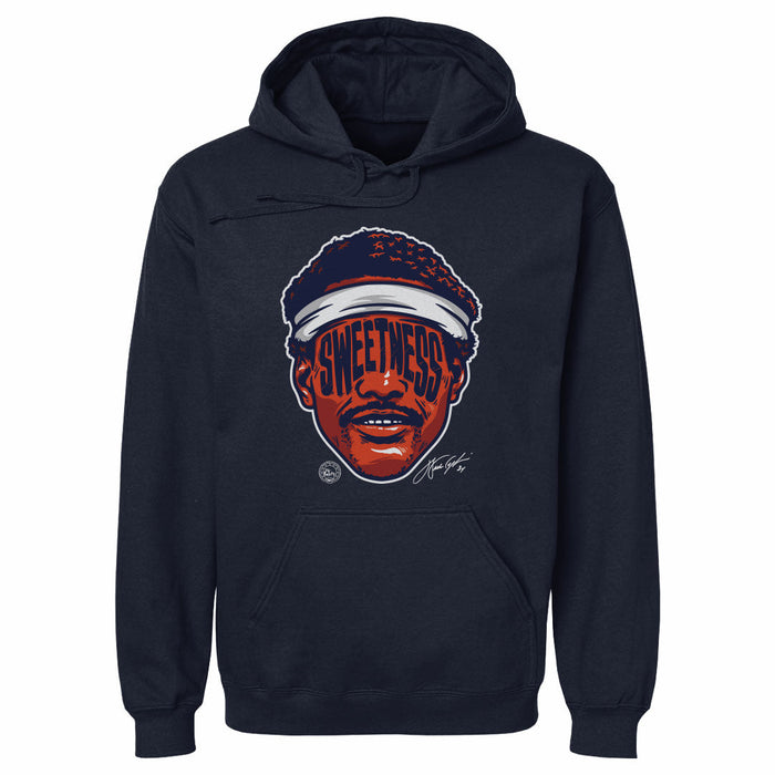 Walter Payton Chicago Player Silhouette WHT