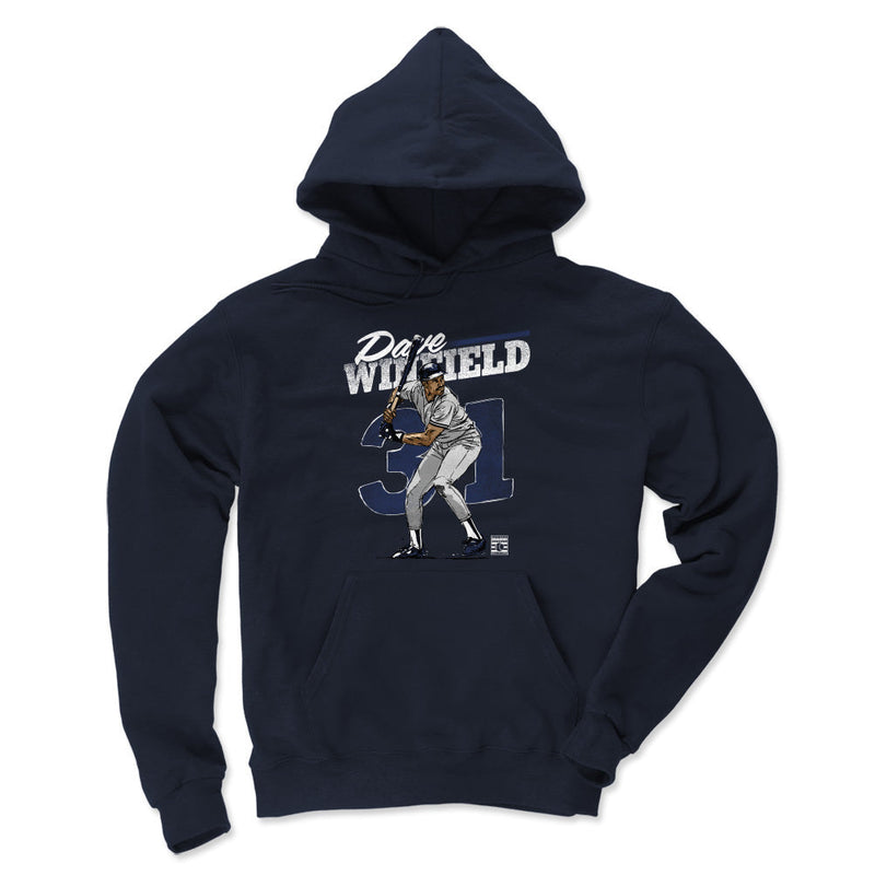 Hoodie featuring design named Dave Winfield Retro WHT, product image 1 of 2