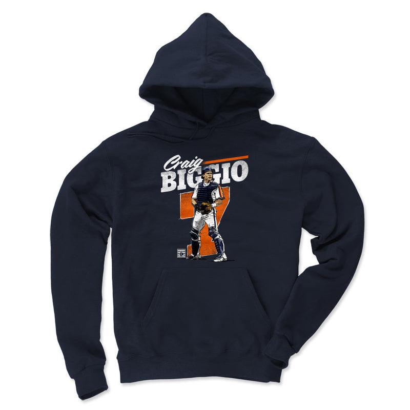 Hoodie featuring design named Craig Biggio Retro WHT, product image 1 of 2