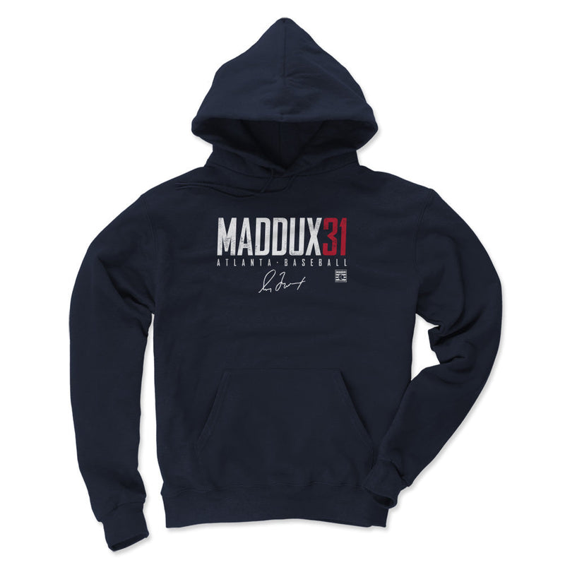 Hoodie featuring design named Greg Maddux Atlanta Elite WHT, product image 2 of 2