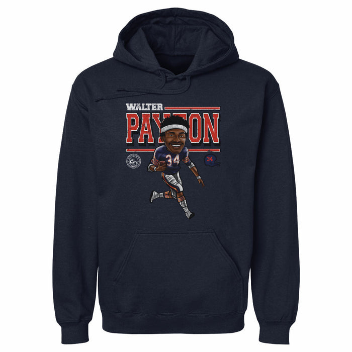 Walter Payton Cartoon WHT