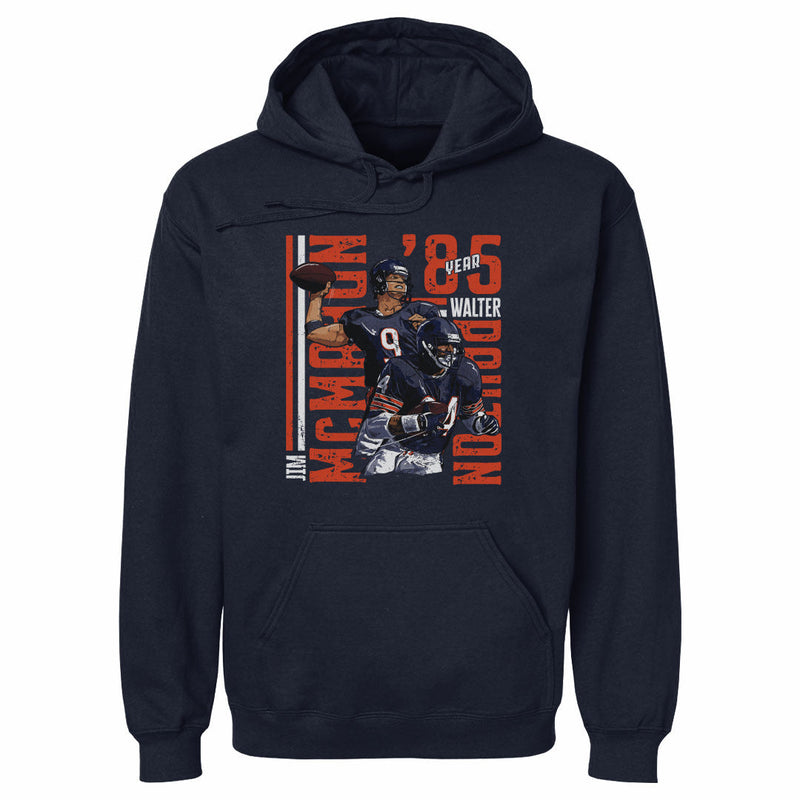 Hoodie featuring design named Jim McMahon & Walter Payton Chicago Duo WHT, product image 1 of 2