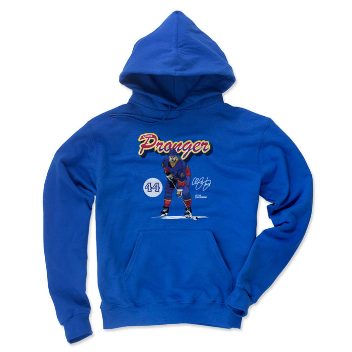 Chris Pronger St. Louis Retro Script WHT