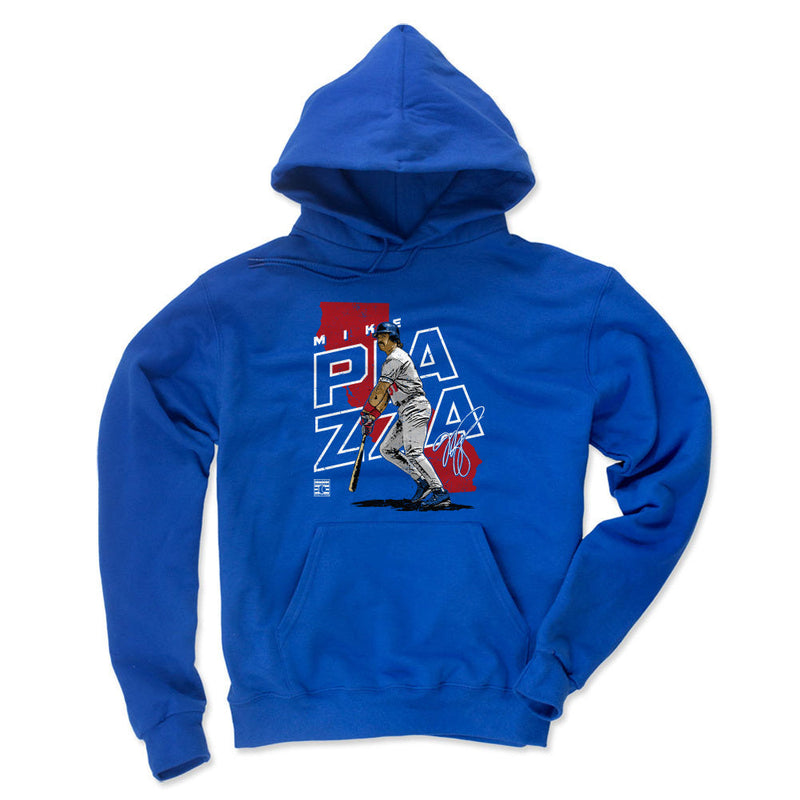 Hoodie featuring design named Mike Piazza Player Map WHT, product image 1 of 2