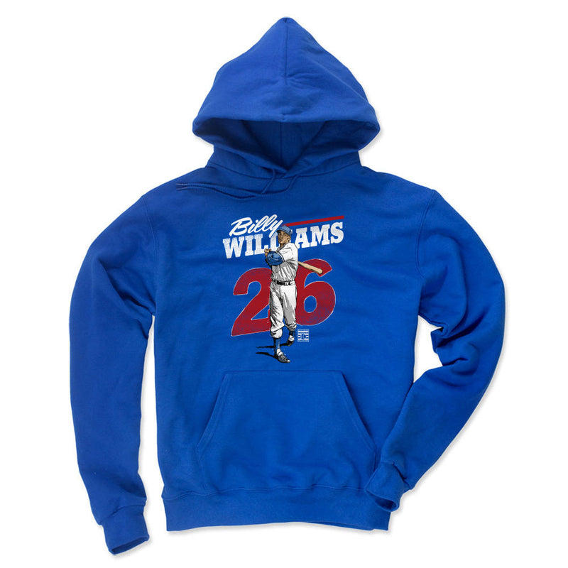 Hoodie featuring design named Billy Williams Retro WHT, product image 2 of 2