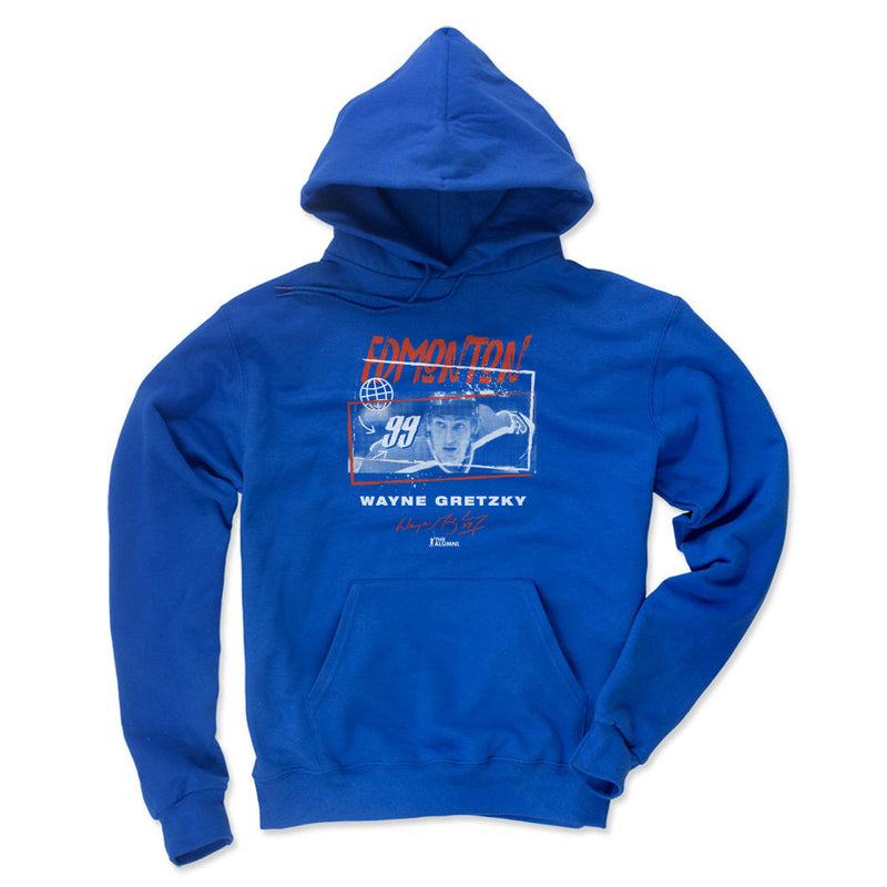 Hoodie featuring design named Wayne Gretzky Edmonton Tones WHT, product image 2 of 2