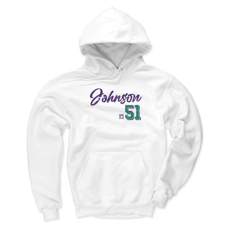 Hoodie featuring design named Randy Johnson Arizona Script, product image 2 of 3