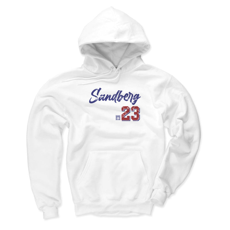 Hoodie featuring design named Ryne Sandberg Chicago Script, product image 2 of 3