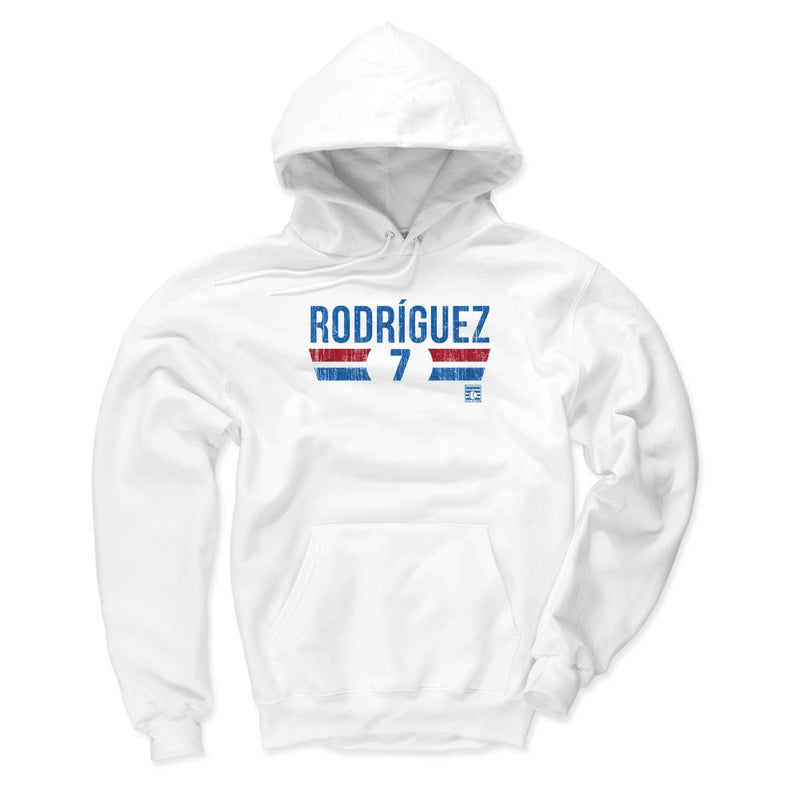Hoodie featuring design named Ivan Rodriguez Texas Font, product image 1 of 3