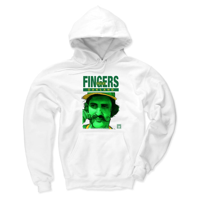 Hoodie featuring design named Rollie Fingers Sketch G, product image 2 of 3