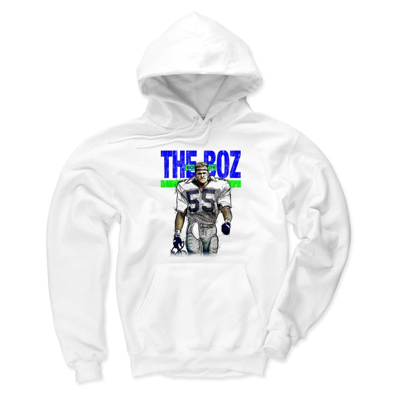 Hoodie featuring design named Brian Bosworth Sketch B, product image 1 of 3