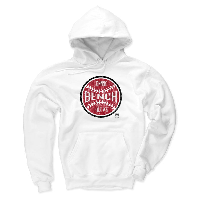 Hoodie featuring design named Johnny Bench Ball R, product image 3 of 3