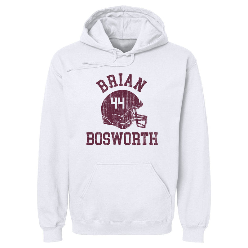 Hoodie featuring design named Brian Bosworth Oklahoma Helmet Font, product image 2 of 2