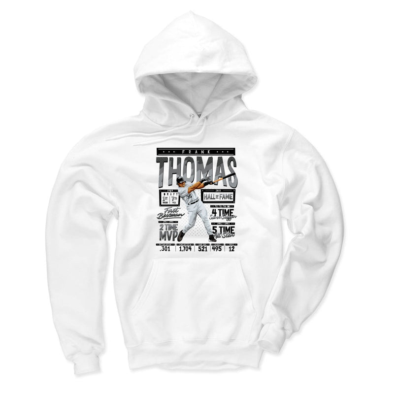Hoodie featuring design named Frank Thomas Stats K, product image 1 of 3