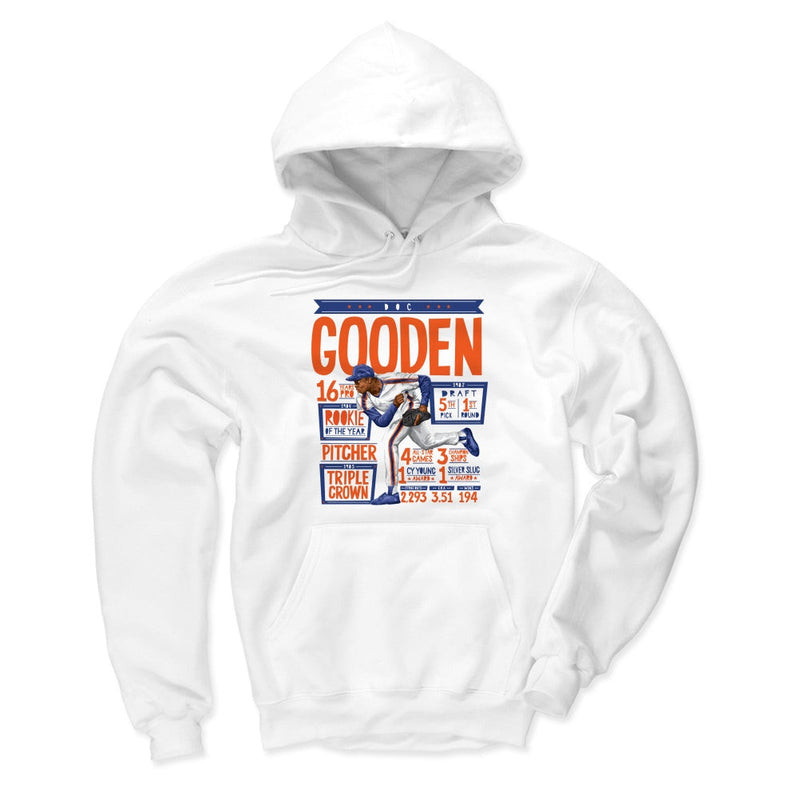 Hoodie featuring design named Dwight Gooden Pitch B, product image 1 of 3
