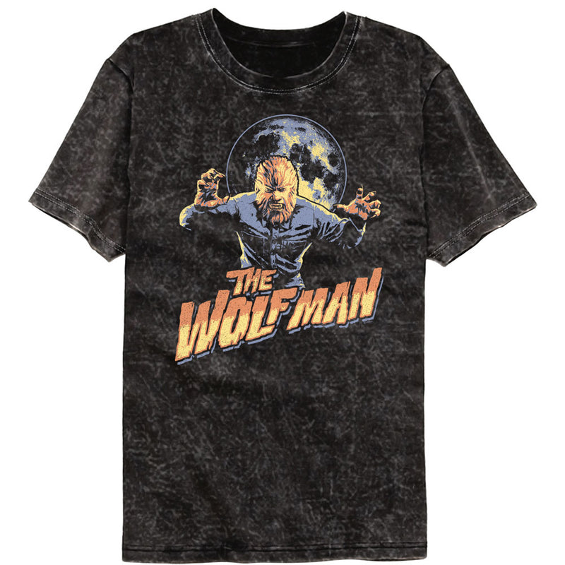 T-Shirt featuring design named Universal Monsters - Multitone Wolfman (Mineral Wash)