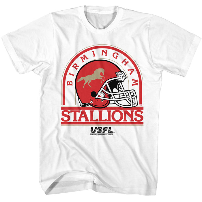 USFL - Birmingham Stallions Red Helmet