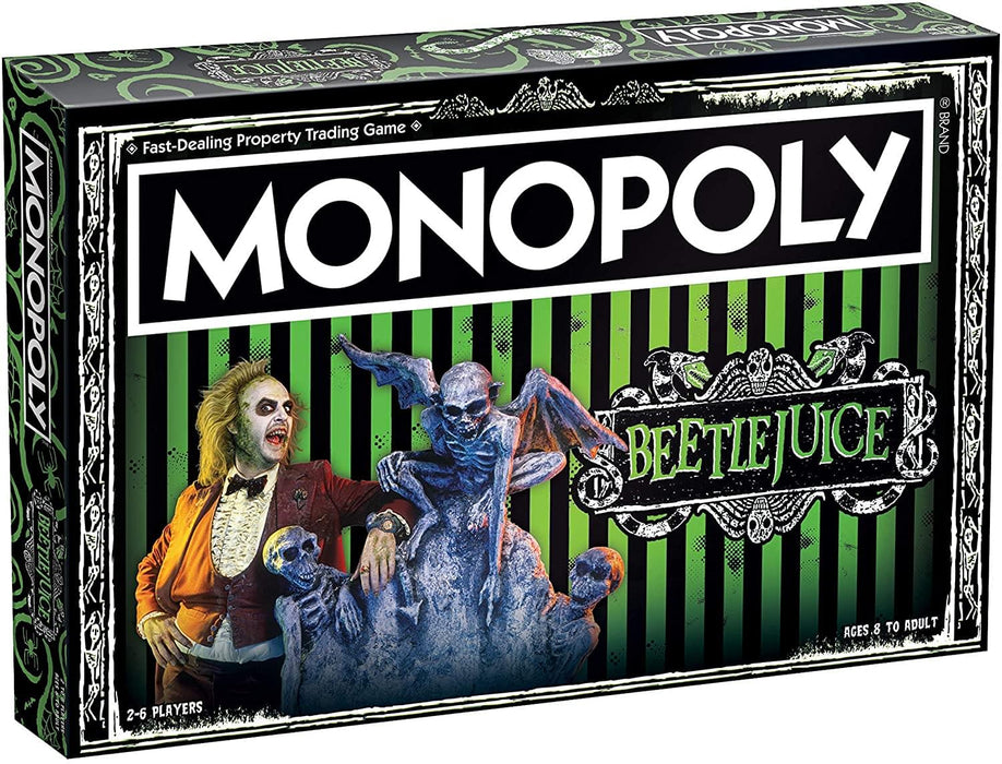 Beetlejuice - Monopoly Board Game | For 2-6 Players