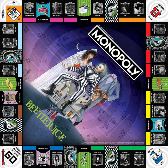 Beetlejuice - Monopoly Board Game | For 2-6 Players