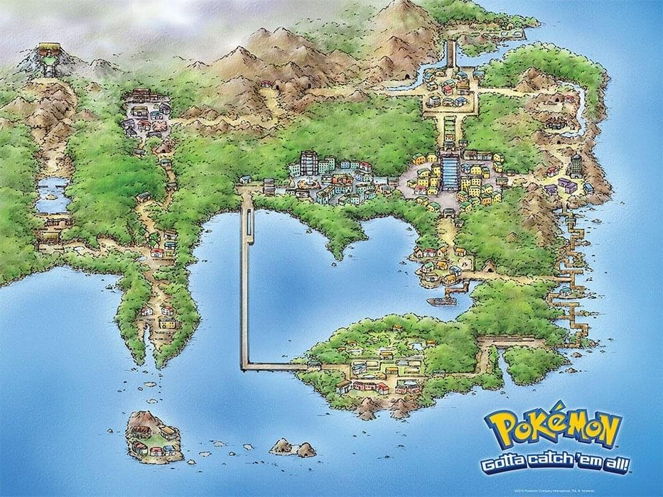 Pokémon - Kanto 550-Piece Puzzle