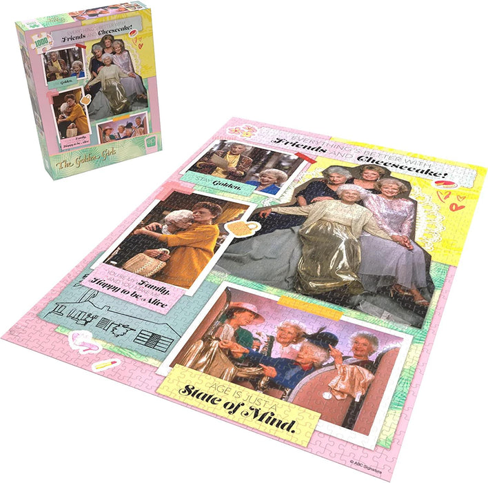 The Golden Girls Scrapbook 1000 Piece Jigsaw Puzzle