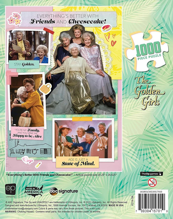 The Golden Girls Scrapbook 1000 Piece Jigsaw Puzzle