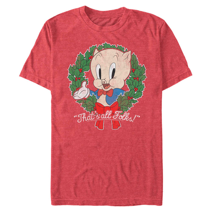 Looney Tunes Porky Wreath