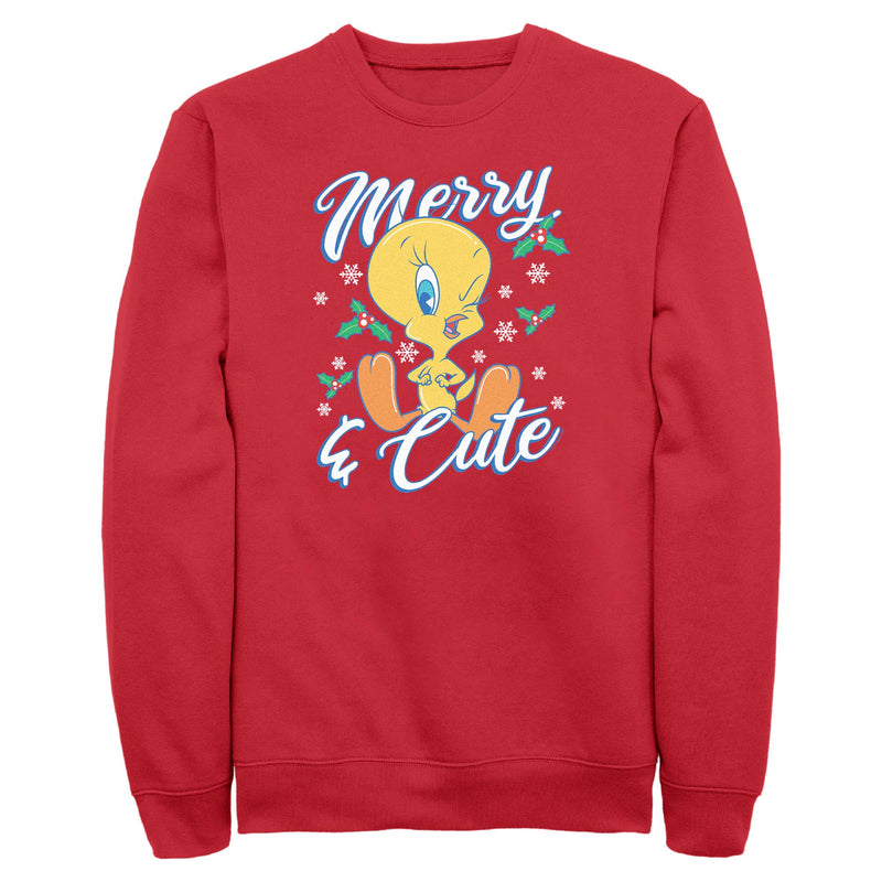 Sweatshirt featuring design named Looney Tunes - Merry & Cute