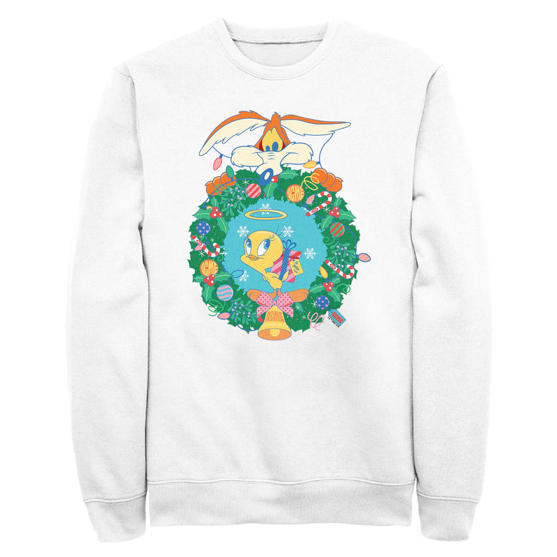 Sweatshirt featuring design named Looney Tunes - Wile E. Wreath