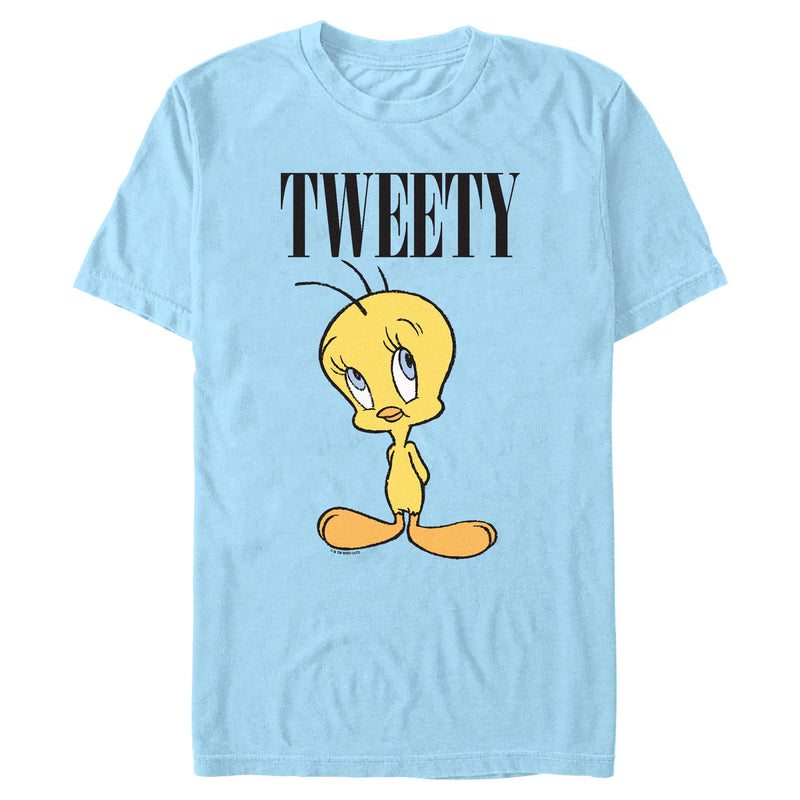 Light Blue T-Shirt featuring design named Looney Tunes - Tweety Bird