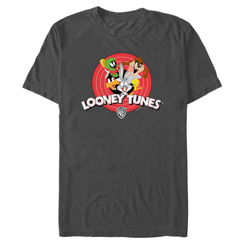 Charcoal T-Shirt featuring design named Looney Tunes - New Looney Crew